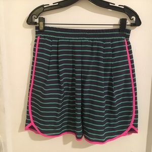 Nanette Lepore Striped Silk Skirt
